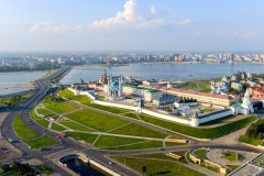 Kazan city view
